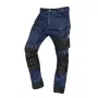 NEO TOOLS 81-360-1-L pantaloni da lavoro in denim con rinforzi Oxford, blu navy, taglia L