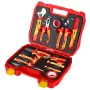 NEO TOOLS set da 13 pezzi di utensili per elettricista in valigetta, isolati VDE 1000V, acciaio CrV