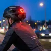 Kask Active casco per bici LED, nero opaco, taglia L VA0424BML Vayox