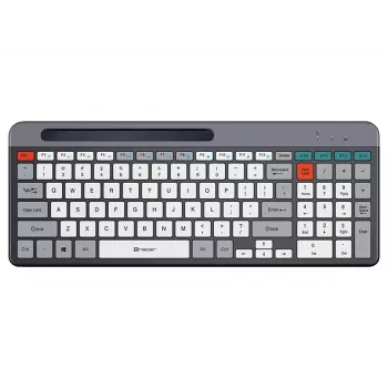 TRACER SHARP tastiera wireless, 2,4 GHz, formato completo, QWERTY, nero