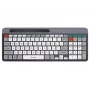 TRACER SHARP tastiera wireless, 2,4 GHz, formato completo, QWERTY, nero