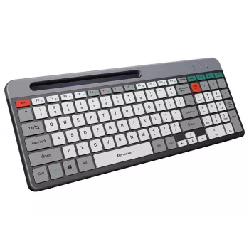 TRACER SHARP tastiera wireless, 2,4 GHz, formato completo, QWERTY, nero