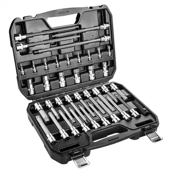 NEO TOOLS Inserti Torx 1/2, set da 38