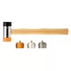 NEO TOOLS martello con facce intercambiabili 660 g, 45 mm, manico in fibra di vetro