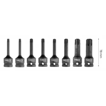 NEO TOOLS 10-257 Set di chiavi a bussola