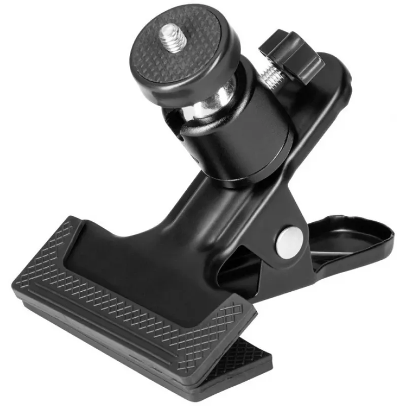 Camrock BH-1 morsetto universale con mini testa a sfera, portata 1 kg, alluminio (CR2158)