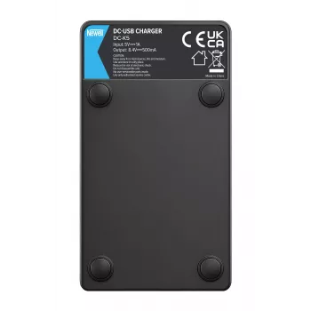 Newell DC-USB caricabatterie per batteria Canon NB-10L