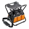 NEO TOOLS Sgabello con borsa per installatore