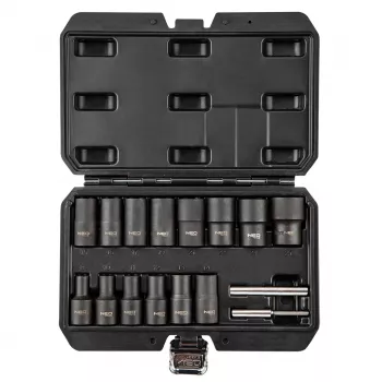 NEO TOOLS set chiavi a bussola 1/2 per dadi danneggiati, 16 pz.