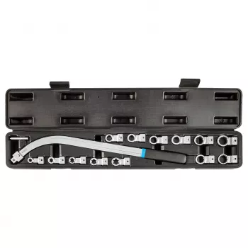 NEO TOOLS set di 14 chiavi per rimozione tenditore con punte intercambiabili