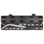 NEO TOOLS set di 14 chiavi per rimozione tenditore con punte intercambiabili
