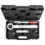 NEO TOOLS set di attrezzi per la fasatura dei motori diesel per BMW, Land Rover, Opel (M41, M47, M57, TD4, TD6, X25DT, Y25DT) - set da 15-20 pezzi in valigetta in plastica
