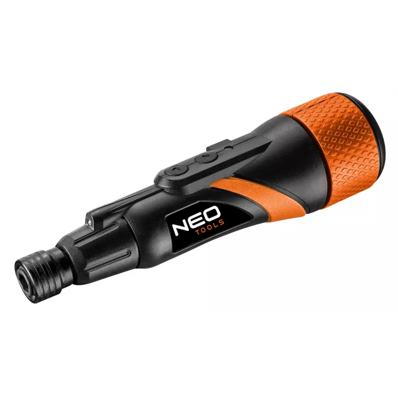 NEO TOOLS 04-200 avvitatore a batteria USB-C 3,6 V con 10 inserti e valigetta in plastica