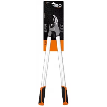 NEO TOOLS 15-252 cesoia bypass per potatura 200 mm, lama in acciaio al carbonio di alta qualità con rivestimento PTFE, impugnature ergonomiche con blocco di sicurezza