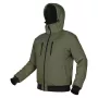 NEO TOOLS giacca isolata con cappuccio OUTDOOR, verde, taglia XXL