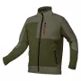 NEO TOOLS felpa softshell OUTDOOR verde bottiglia XXXL