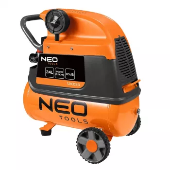 NEO TOOLS compressore ad aria lubrificato a olio 24 L 1,5 kW 8 bar 230V