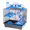 INZ INTER-ZOO Rocky gabbia per uccelli blu 420x290x550 mm