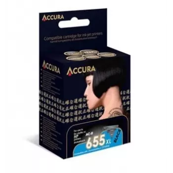 Accura cartuccia d'inchiostro nera compatibile HP 655XL (CZ109AE) alta resa