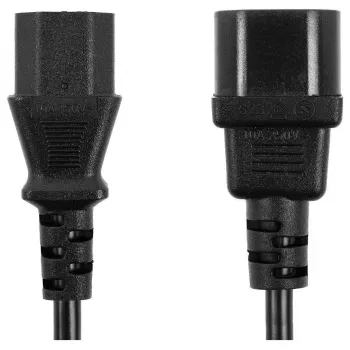 Cavo di alimentazione Accura C13 a C14 VDE 1,8 m nero