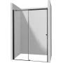 Box doccia scorrevole DEANTE 170 cm - telaio cromato, vetro temperato trasparente