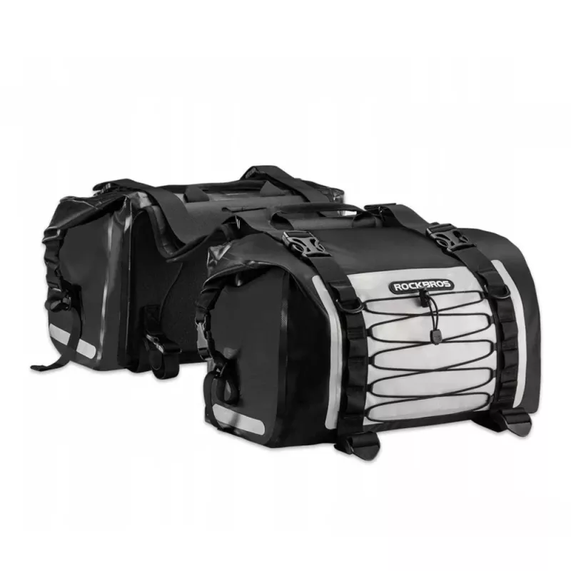 Borsa posteriore impermeabile per moto ROCKBROS AS-010BGR 10L grigia