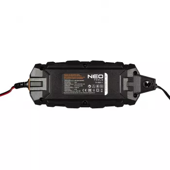 NEO TOOLS 11-891-1 Caricabatterie automatico 4A/70W per batterie al piombo-acido 6V/12V, AGM e GEL (3-120Ah)