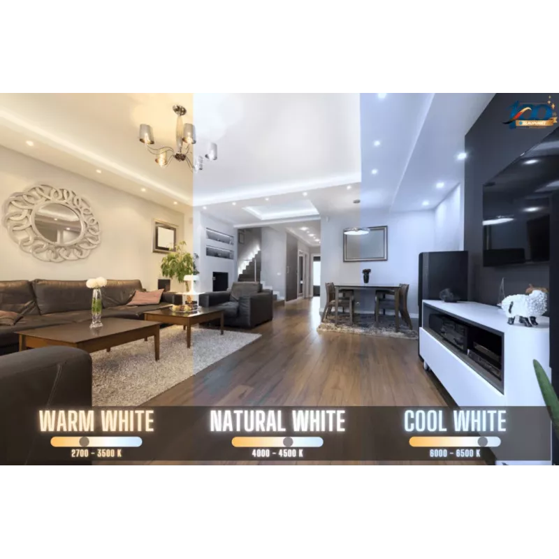 Blaupunkt E27 9W lampadina LED smart A60 – Tunable White & RGB, Wi-Fi, Alexa/Google Assistant