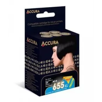 ACCURA Cartuccia d'inchiostro compatibile HP n. 655XL (CZ112AE) nero alta resa