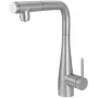 DEANTE BRE_F75M Rubinetto da cucina con attacco per filtro acqua e doccetta estraibile, cromo