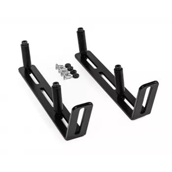 Wheel Stand Pro supporto per tastiera – piastra di montaggio in acciaio regolabile in altezza e inclinazione per tastiere full size