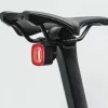 ROCKBROS Q2S luce posteriore per bici con rilevamento intelligente della frenata e cavo USB-C - nero