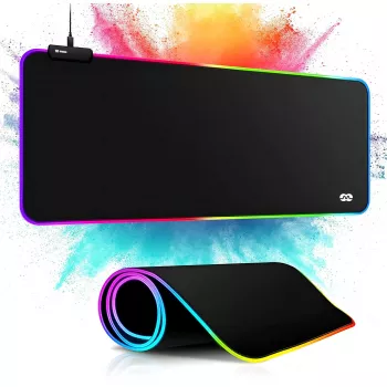 MOZOS GAMING MP-XL tappetino per mouse gaming RGB con retroilluminazione 90x40cm