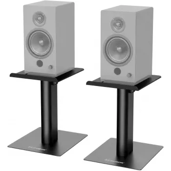 Mozos MSK9 coppia di supporti per diffusori - stativo telescopico, nero, portata 20 kg