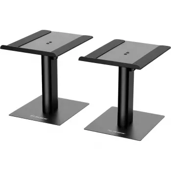 Mozos MSK9 coppia di supporti per diffusori - stativo telescopico, nero, portata 20 kg