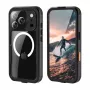 Crong Seal Cover custodia impermeabile IP68 per iPhone 17 Pro (nero)