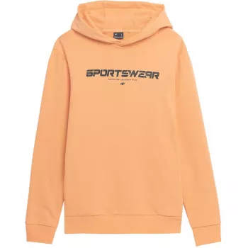 Felpa da uomo 4F M266 salmon 4FSS23TSWSM266 64S M