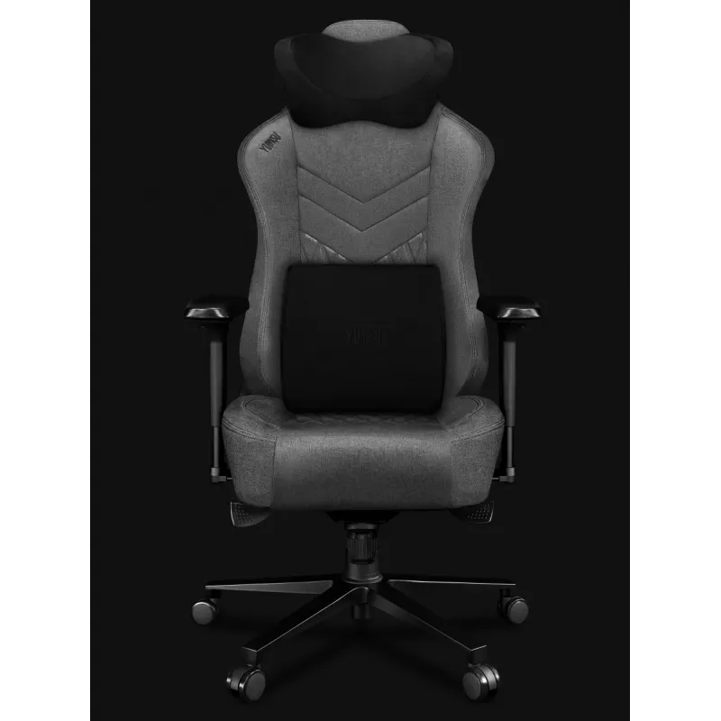 YUMISU 2053 sedia da ufficio, rivestimento in tessuto, Cloud/Black (Y-2053-LB-M)