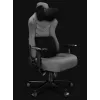 YUMISU 2053 sedia da ufficio, rivestimento in tessuto, Cloud/Black (Y-2053-LB-M)