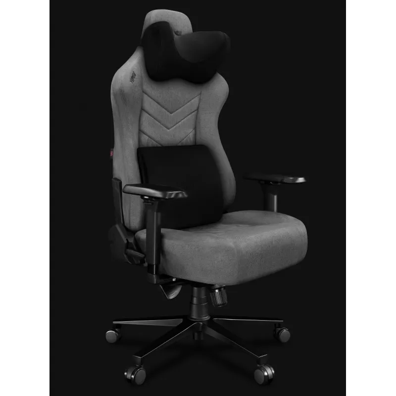 YUMISU 2053 sedia da ufficio, rivestimento in tessuto, Cloud/Black (Y-2053-LB-M)
