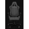 Yumisu 2050 sedia da gaming in materiale grigio/nero