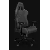 Yumisu 2050 sedia da gaming in materiale grigio/nero