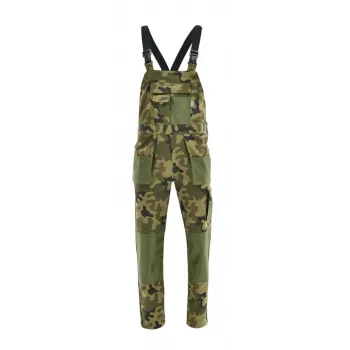 Snickers Workwear 3212 salopette King Camo / nero XXL