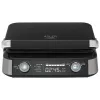 Adler AD 3084 piastra per waffle, 2400 W, nero/argento