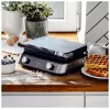 Adler AD 3084 piastra per waffle, 2400 W, nero/argento