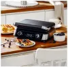 Adler AD 3084 piastra per waffle, 2400 W, nero/argento