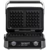Adler AD 3084 piastra per waffle, 2400 W, nero/argento