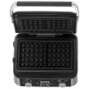 Adler AD 3084 piastra per waffle, 2400 W, nero/argento