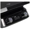 Adler AD 3084 piastra per waffle, 2400 W, nero/argento