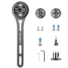 ROCKBROS FK-307W supporto per ciclocomputer in fibra di carbonio, nero